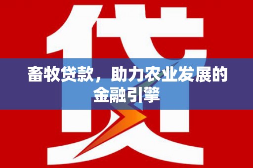 宁波畜牧贷款，助力农业发展的金融引擎