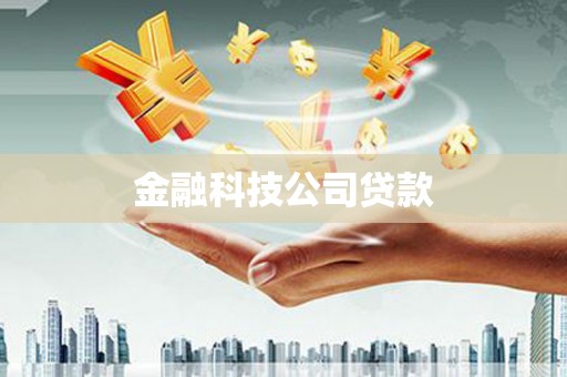 宁波金融科技公司贷款