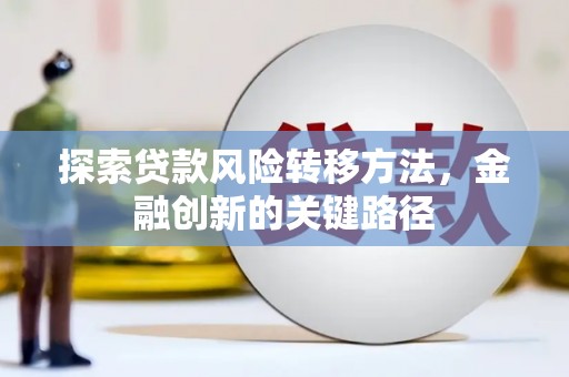 宁波探索贷款风险转移方法，金融创新的关键路径