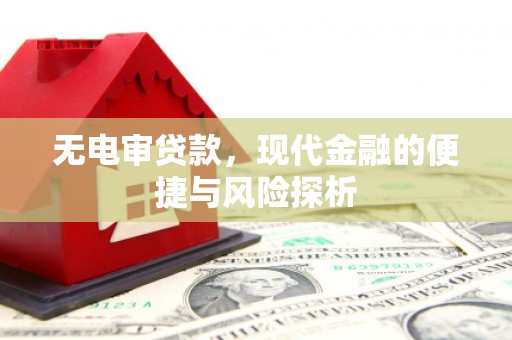 宁波无电审贷款，现代金融的便捷与风险探析