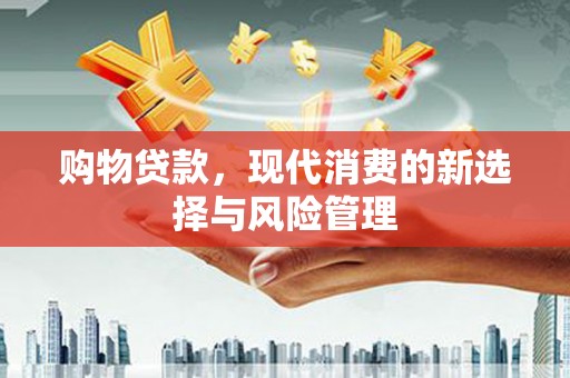 宁波购物贷款，现代消费的新选择与风险管理