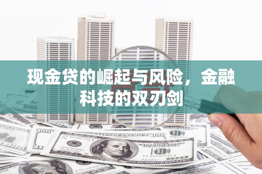 宁波现金贷的崛起与风险，金融科技的双刃剑