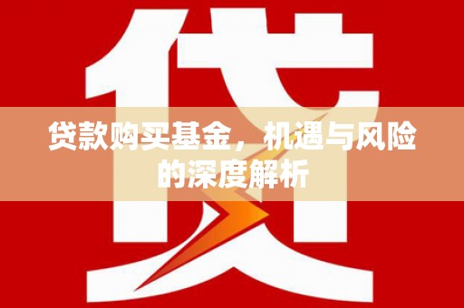 宁波贷款购买基金，机遇与风险的深度解析