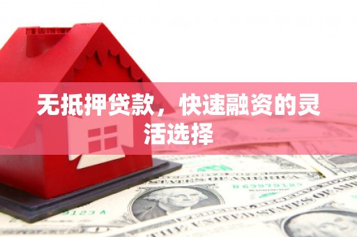 宁波无抵押贷款，快速融资的灵活选择