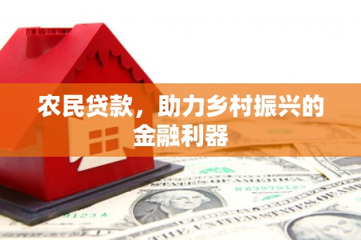 宁波农民贷款，助力乡村振兴的金融利器