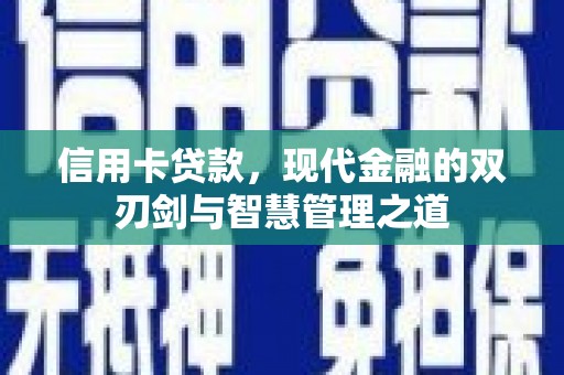 宁波信用卡贷款，现代金融的双刃剑与智慧管理之道