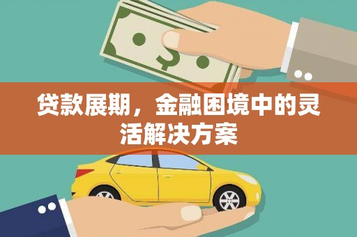 宁波贷款展期，金融困境中的灵活解决方案