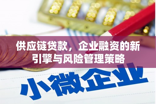宁波供应链贷款，企业融资的新引擎与风险管理策略