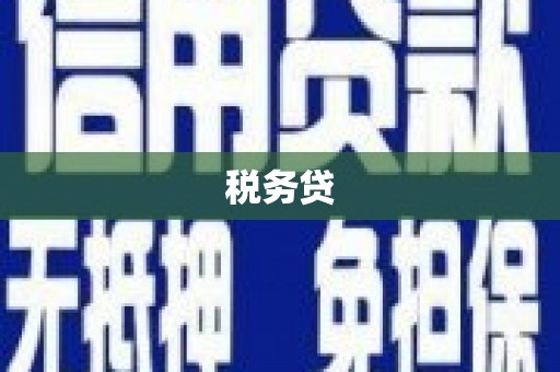 宁波税务贷