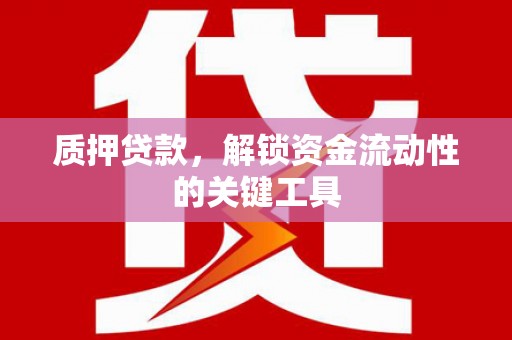 宁波质押贷款，解锁资金流动性的关键工具