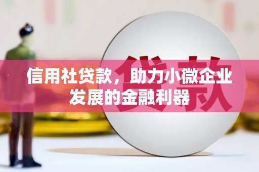 宁波信用社贷款，助力小微企业发展的金融利器