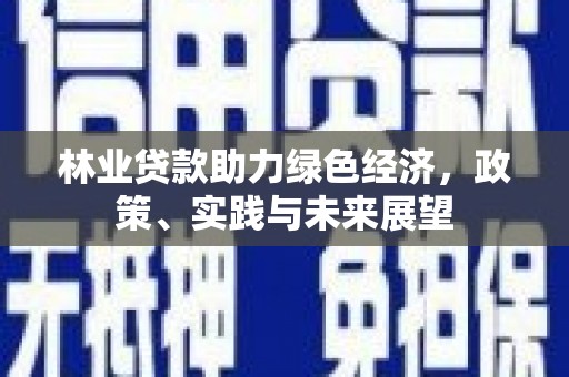 宁波林业贷款助力绿色经济，政策、实践与未来展望