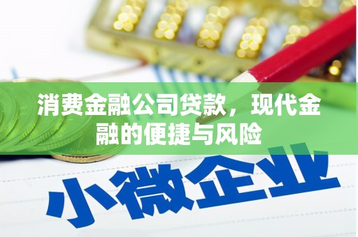 宁波消费金融公司贷款，现代金融的便捷与风险