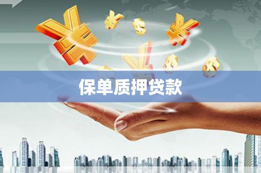 宁波保单质押贷款