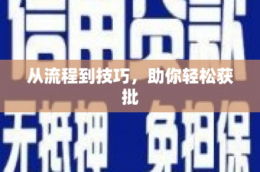 宁波从流程到技巧，助你轻松获批
