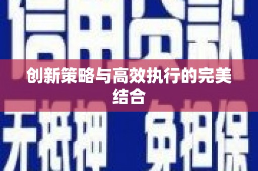 宁波创新策略与高效执行的完美结合