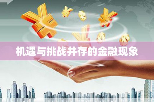 宁波机遇与挑战并存的金融现象